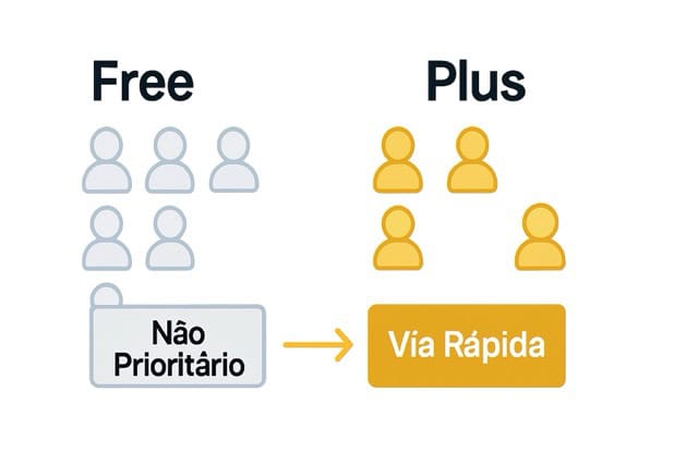 ChatGPT Gratuito vs Chat GPT Plus: Qual a Real Diferença e Qual Escolher? 2 Performance e Disponibilidade: Agilidade no Dia a Dia